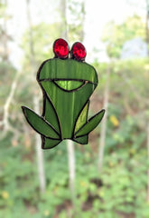 Frog Handmade Stained Glass