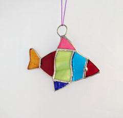 Fish Stained Glass