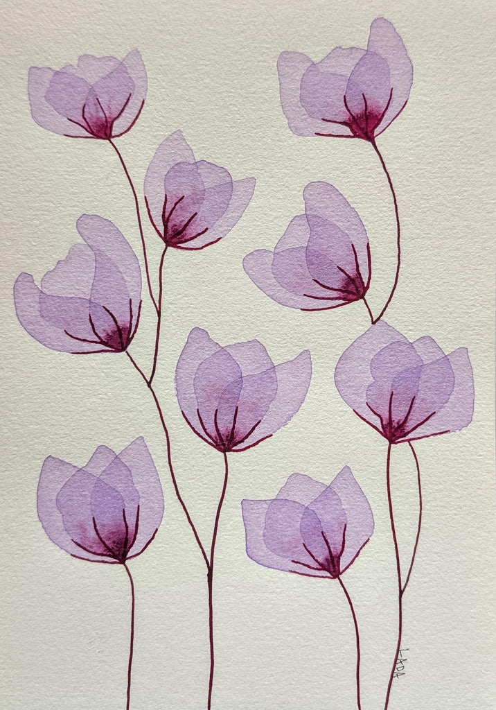 Purple Flowers — Botanical Joy
