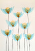 Blue and Gold Flower #1