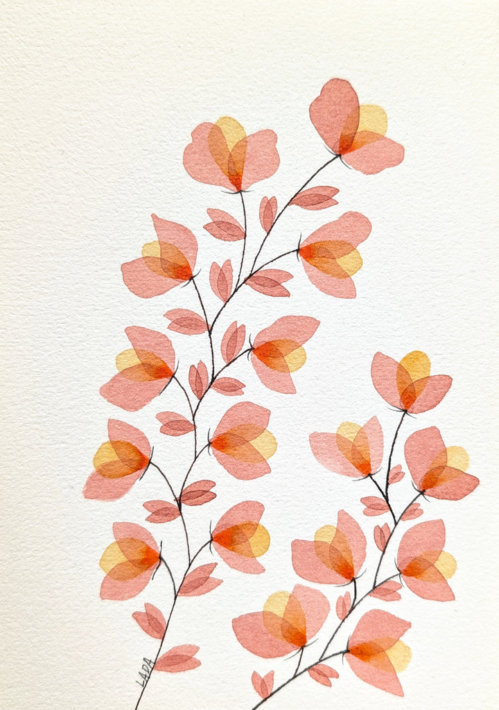 Pink Blossom Branch #4