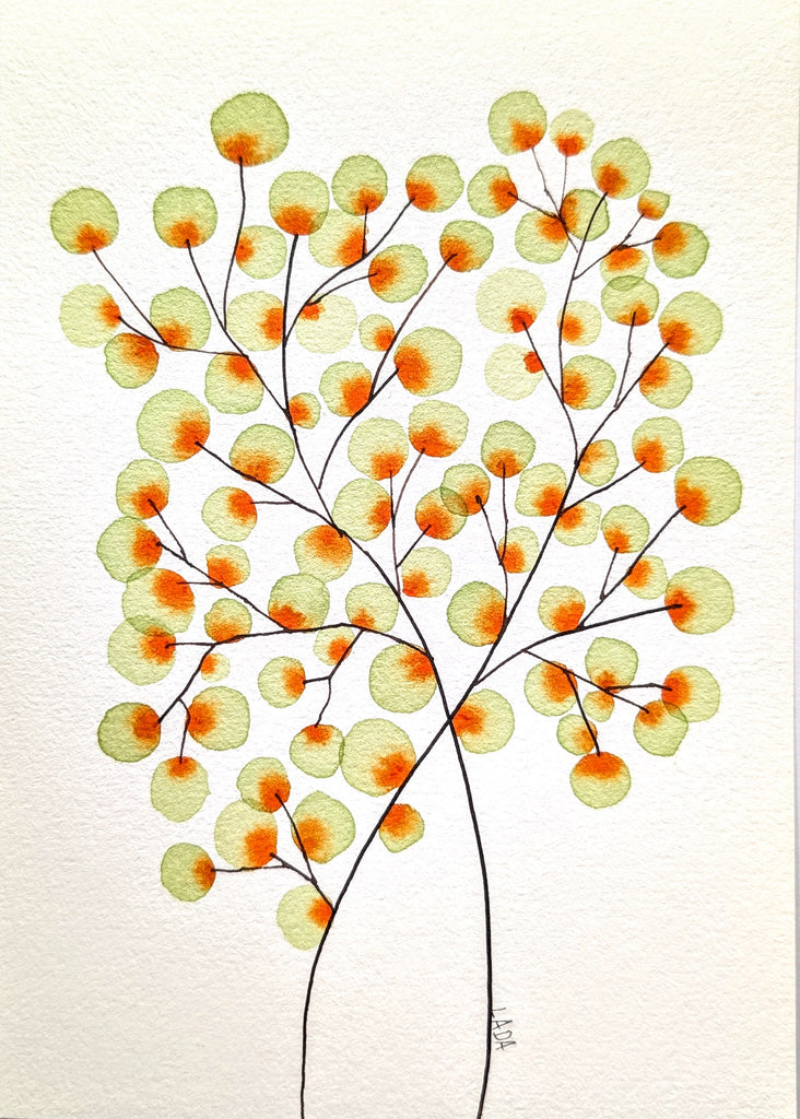 Green & Orange Tree