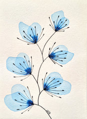 Blue Leaves   #2