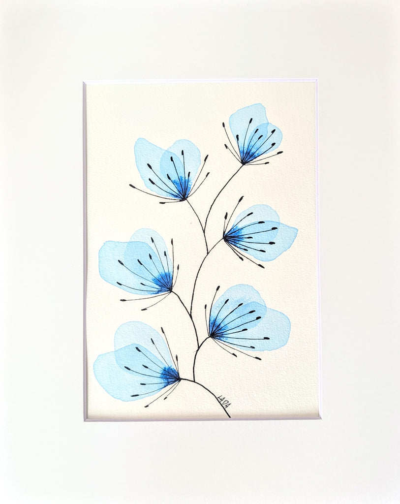 Blue Leaves   #2