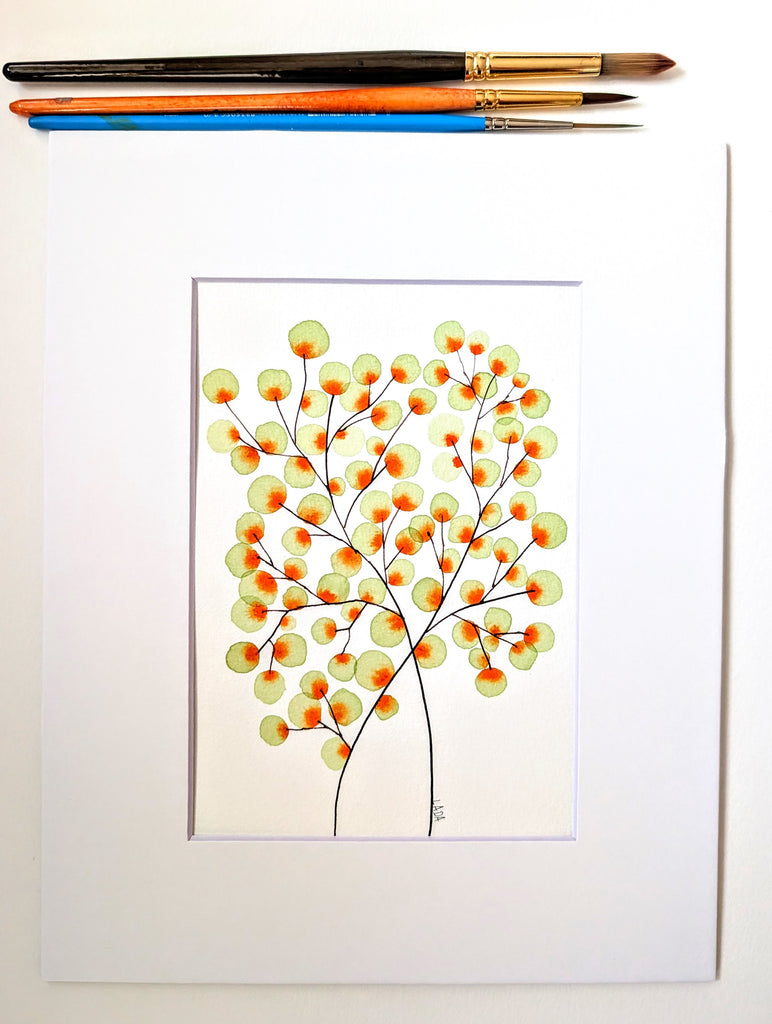 Green & Orange Tree