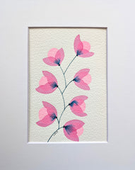 Pink Botanical Bloom #20