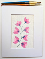 Pink Botanical Bloom #20