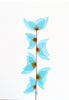 Turquoise Stacked Blooms #11