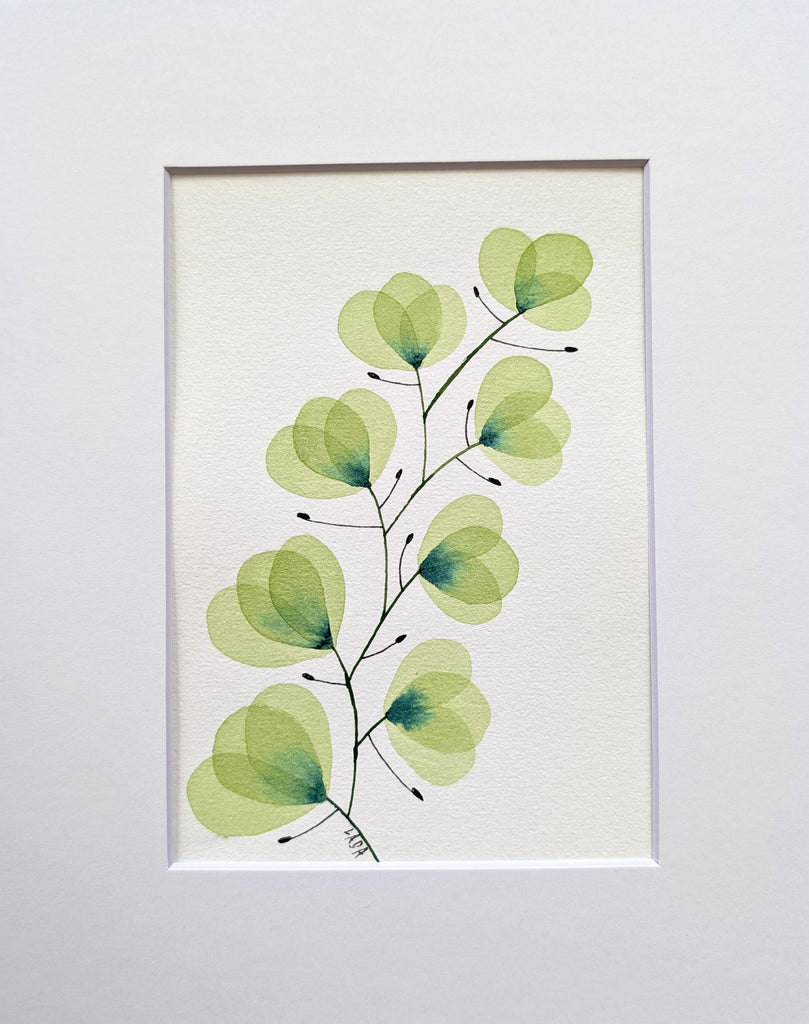 Sage Green Leaf Branch #18