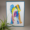 Colorful Elephant Art Print