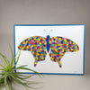 Mosaic Butterfly Art Print