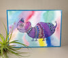 Colorful Dino Art Print