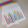 Colorful Birthday Candles - Birthday Card